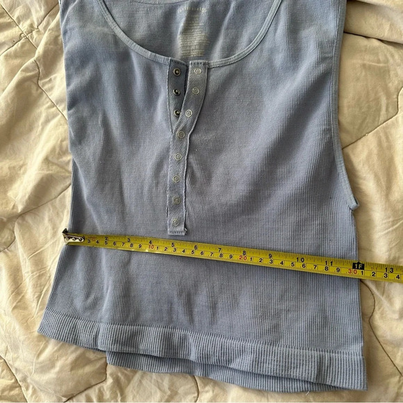 FREE PEOPLE Ribbed Top L - Picture 4 of 5